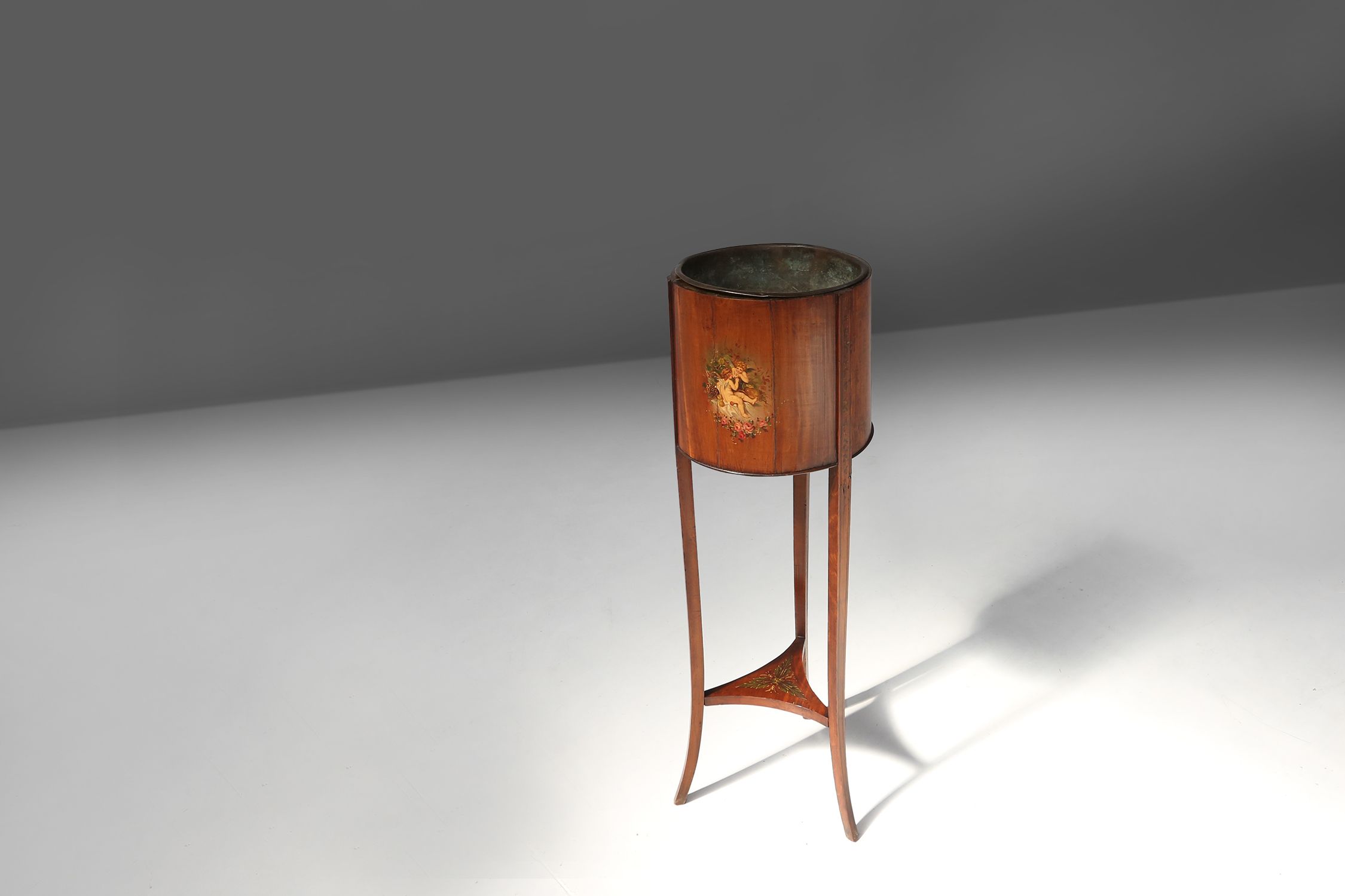 Romantic Victorian Painted Planter on Stand, United Kingdom, 19th Centurythumbnail